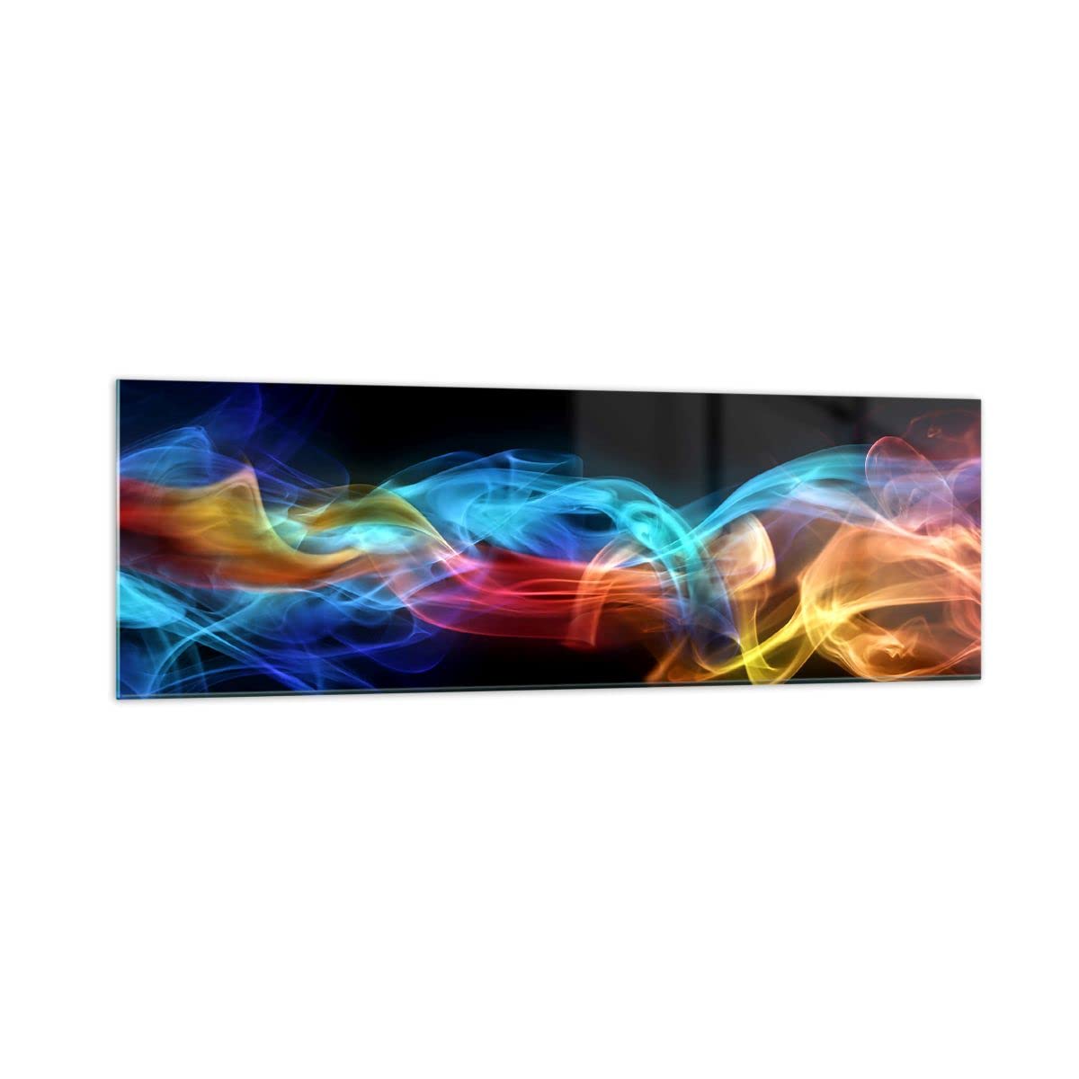 Tableau Sur Verre ARTTOR 160x50cm - Impression Graffiti Moderne - Décoration Murale