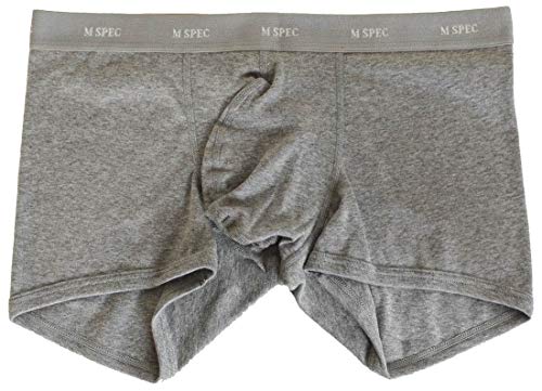MSPEC Men's Lowrise Boxer Briefs 3D-Crotch Breathable/Comfortable MS-10