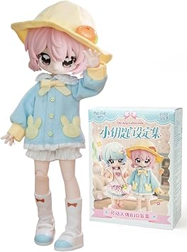 Small Key Design Collection Blind Box Mystery Box Action Collectable Anime Figure Model Gift 1/12 BJD Doll Toys Single Box