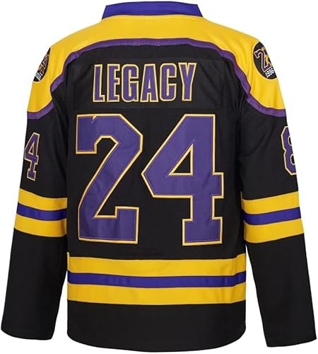 Miniatura 3 de Camiseta de hockey sobre hielo de la película Legend 8 24 para hombre