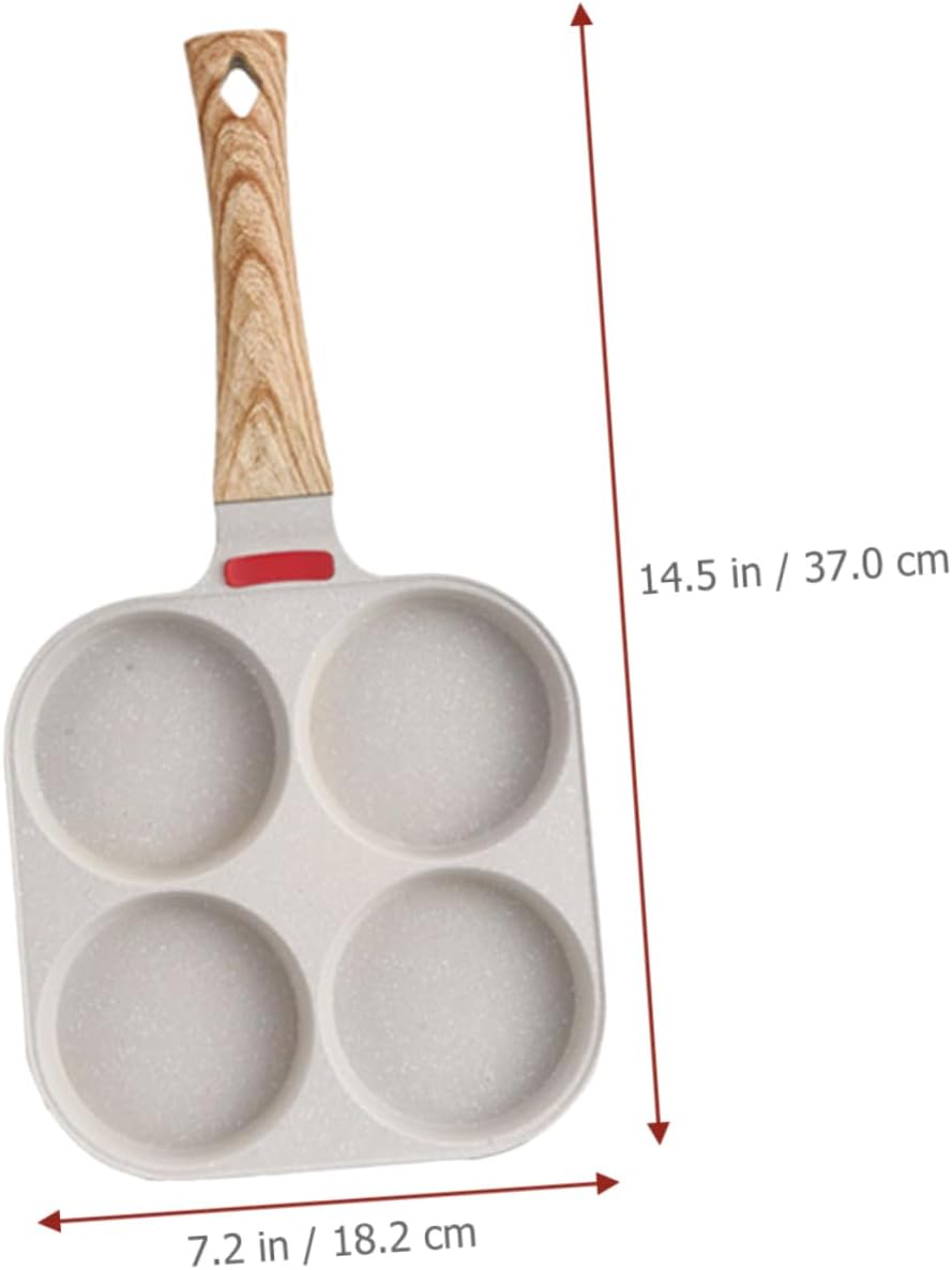 PRETYZOOM Creative Cup Nonstick Egg Frying Pan Multi Functional Japanese Omelette Skillet for Cooking Delicious Egg Burgers Easy to Clean Cookware