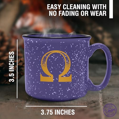 Mug Cerámico Omega Psi Phi 15 oz miniatura 5
