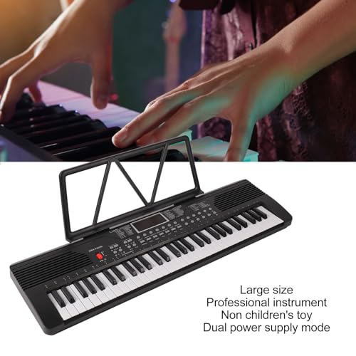 CHICIRIS Piano à Clavier électrique, Piano à Clavier électrique 61 Touches de Réduction du Bruit, Son Clair, Piano électrique Professionnel pour Débutants - Les Beatles, Paul McCartney, John Lennon, RIngo Starr, George Harrison CHICIRIS Piano à Clavier électrique, Piano à Clavier électrique 61 Touches de Réduction du Bruit, Son Clair, Piano électrique Professionnel pour Débutants – Image 7