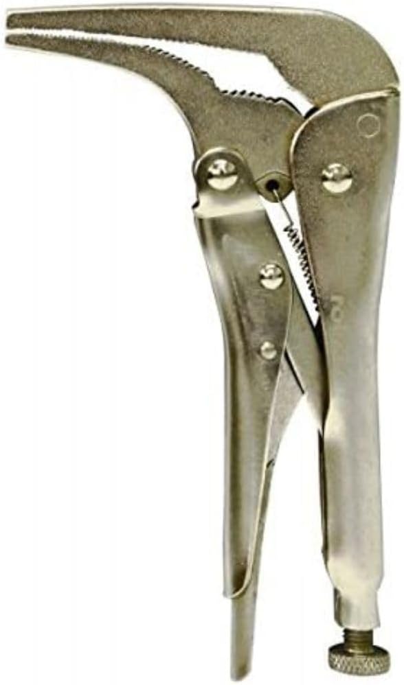 Rolson 18732 180 mm Bent Nose Locking Pliers