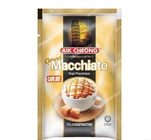 Aik Cheong Cafe Art 3 In 1 Caramel Macchiato 25Gx12S (5 Packs) #TOP1
