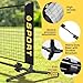 Furypiont 10 FT Mini Portable Volleyball Net Equipment Set with Rubber Volleyball,Pump and Potable Carry Bag.Adjustable Height 2.7FT-5.1FT for Tennis Net,Badminton Net,Soccer Net,Pickleball Net