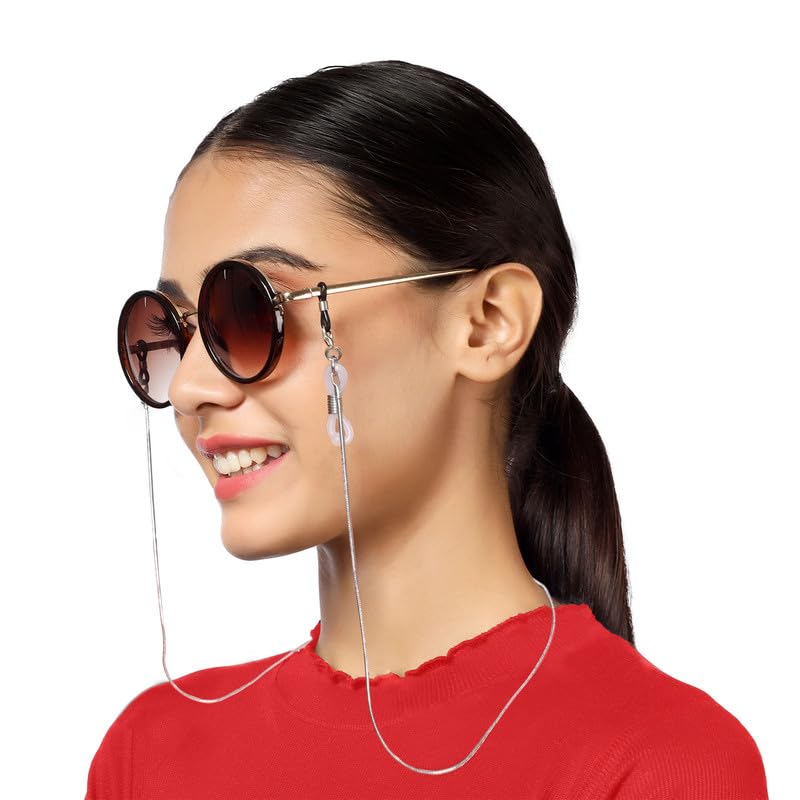 Image of VIVID vision Unisex Adult Eyeglass Holder Strap Cord | New Chain Adjust on Sunglasses | Anti-slip Retainer Lanyard String Eyewear Frame | Specs Mask Chains