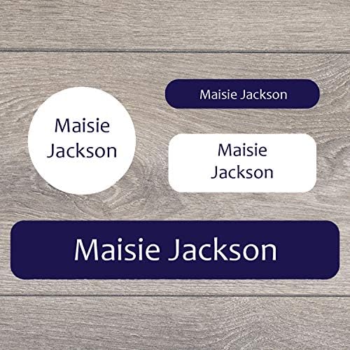 136 Stick on Name Labels for Children - A Range of Fantastic Designs to Choose - Perfect for Labelling tuppaware, Shoes, Stationery, lunchboxes etc (Dinosaur)