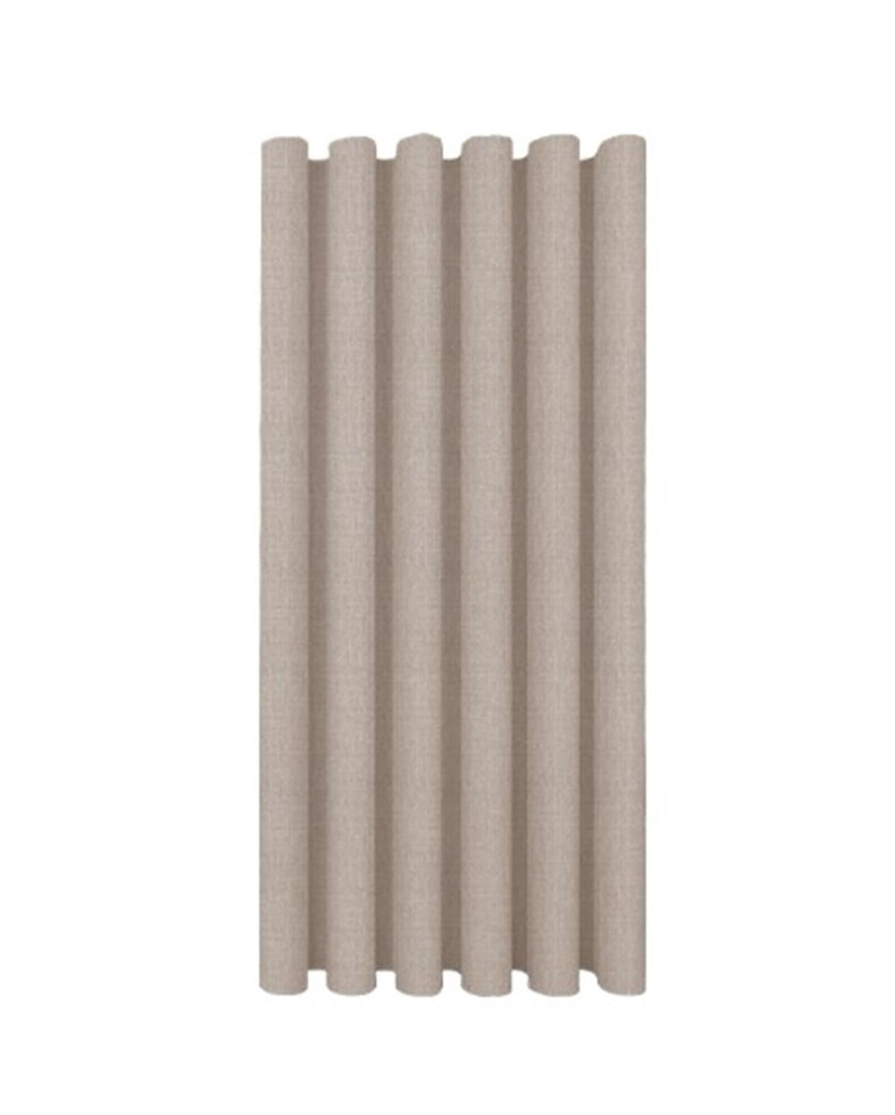 Rideau de douche en lin anti-éclaboussures grand format kaki 240x220 cm avec crochets