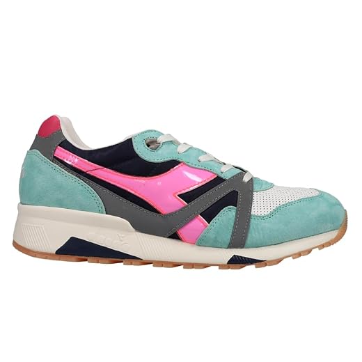 Diadora Mens N9000 H Luminarie Italia Lace Up Sneakers Shoes Casual - Green - Size 6 D