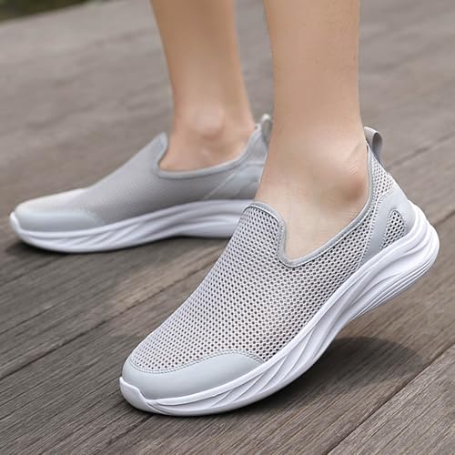 Chaussures de marche légères homme avec coupe large et orthopédique - 7