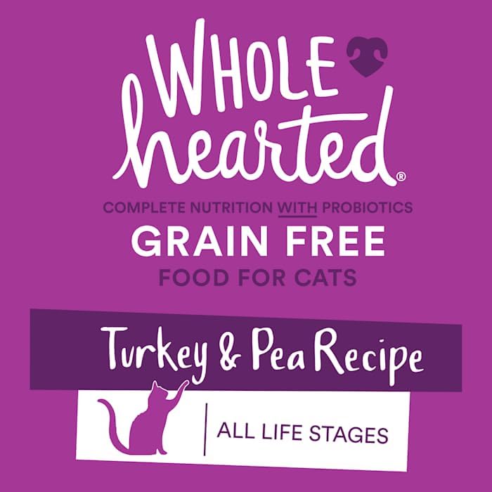 WholeHearted Grain Free Turkey Formula Dry Cat Food 3 lbs.