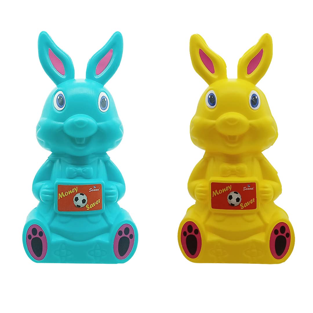 See full amazon price history chart for SEAMA Rabbit Money Bank - Set of 2, Multicolor, Money Bank for Kids, Coin Box for Kids | Rabbit Themed Money Bank | Plastic Piggy Bank SEAMA Rabbit Money Bank - Set of 2, Multicolor, Money Bank for Kids, Coin Box for Kids | Rabbit Themed Money Bank | Plastic Piggy Bank (B0C619Y3RT) Amazon Price History, Amazon Price Tracker