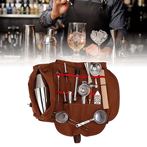 Kit de coctelera con 18 piezas, acero inoxidable miniatura 4