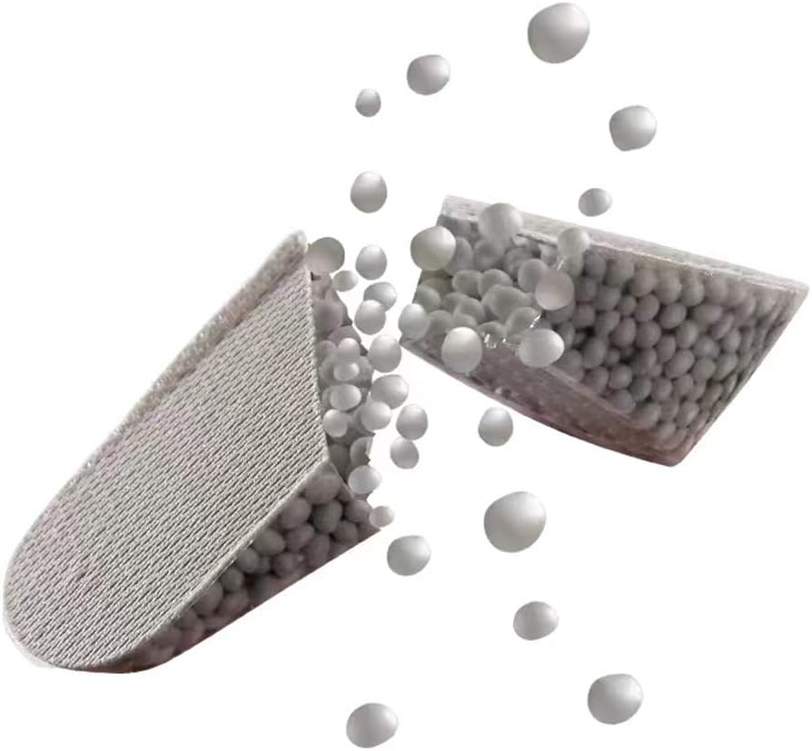 Heel Cushions and Cups for Plantar Fasciitis【2021 Updated Version】Silicone Heel Cup Pads for Bone Spurs Pain Relief (Gray-Pop, W 7-9.5 / 10-13) : Health & Household