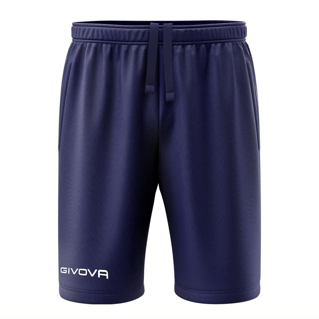 Givova Unisex Blau Bermuda Hose Friend, M