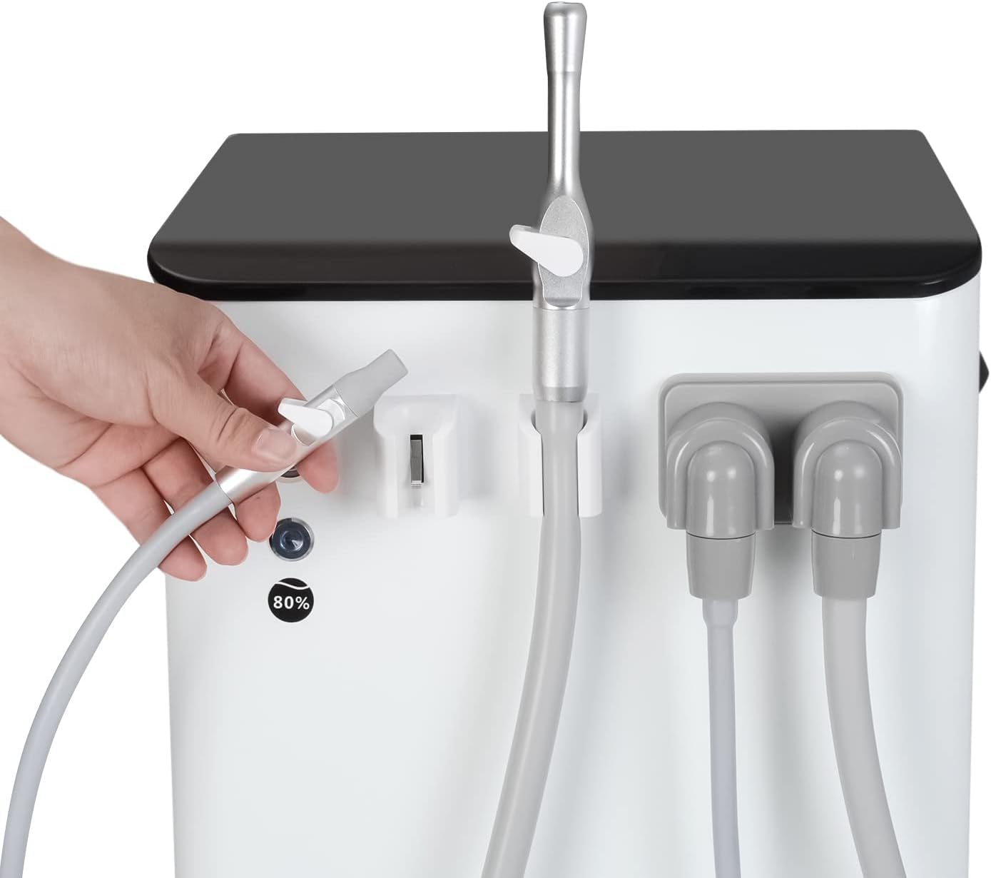 BoNew Oral Mobile Speichelsaugsystem Unterdruckpumpe Sauggerät