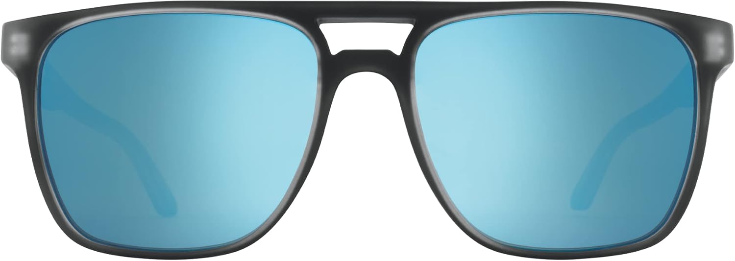 Spy Optic Czar Matte Black - Happy Boost Bronze Polar Ice Blue Spectra Mirror