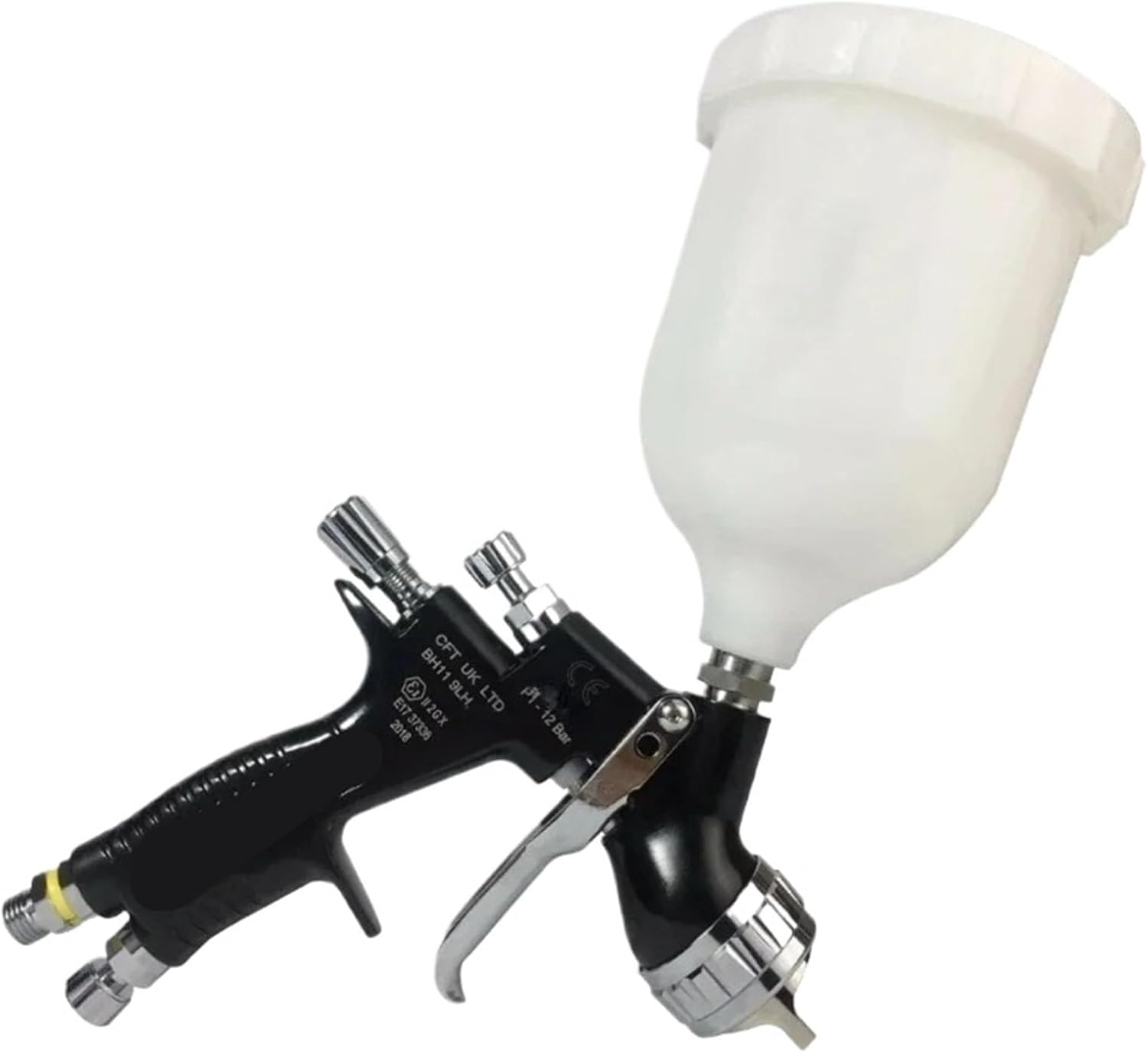 1pc Spray Painting 1.3mm Nozzle Black with Mixing Cup Water Based Air Spray Airbrush