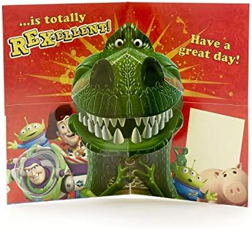 UK Greetings Grandson Birthday Card - Pop Up Birthday Card - Toy Story Birthday Card - Disney Birthday Card - Kids Birthday Card, Multi, 149mm x 229mm