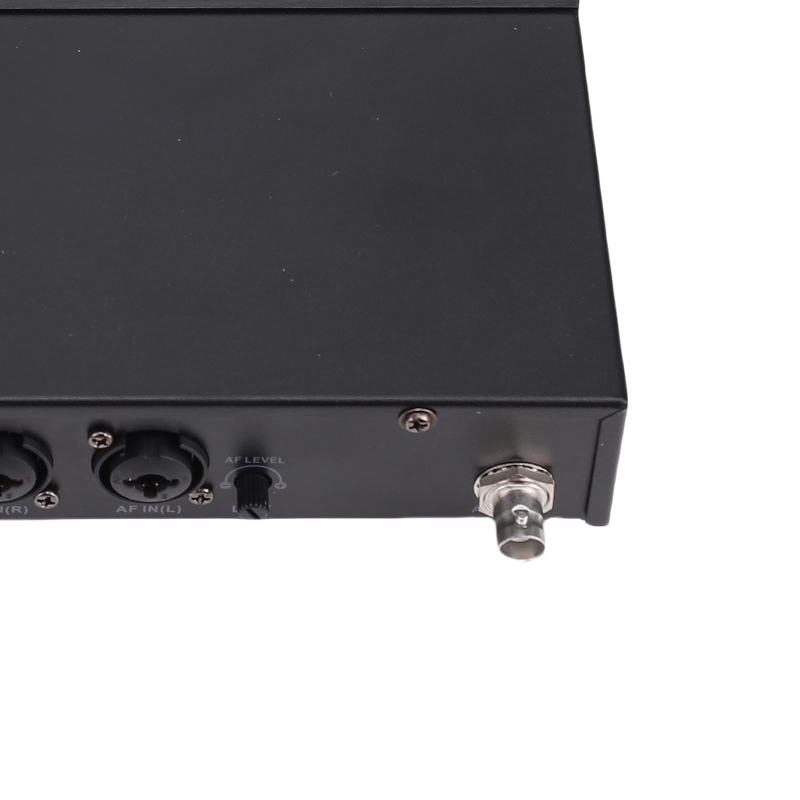 System Monitora Wireless In Ear, UHF 550 do 590 MHz, Nadajnik i Odbiornik BeltPack z Wyświetlaczem LCD, UHF Professional IEM dla Zespołów Studio na żywo (wtyczka UE)