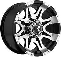 Raceline Raptor 17x9 -12 Machined Black