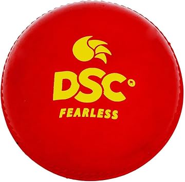 DSC Synthetic Wobble Leather Cricket Ball Red