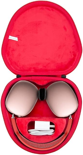 co2CREA Hard Storage Case for Apple AirPods Max, Will Make Headphones Into Sleep Mode Immediately, Upgraded Smart Case for Headphones, Ultra-Slim Travel Carrying Case (Case Only)