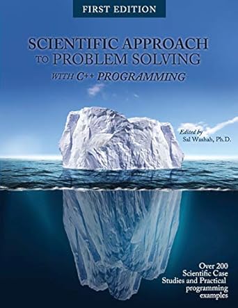 Amazon.com: Scientific Approach to Problem Solving: With C++ ...