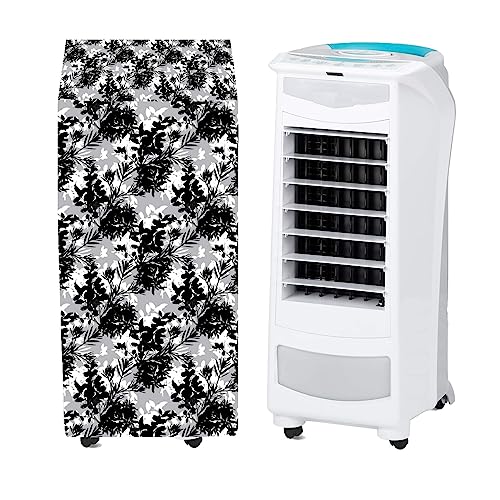 Image of HomeStore-YEP Air Cooler Cover Compatible for Symphony Personal 9 Liter Tower Cooler Black Color