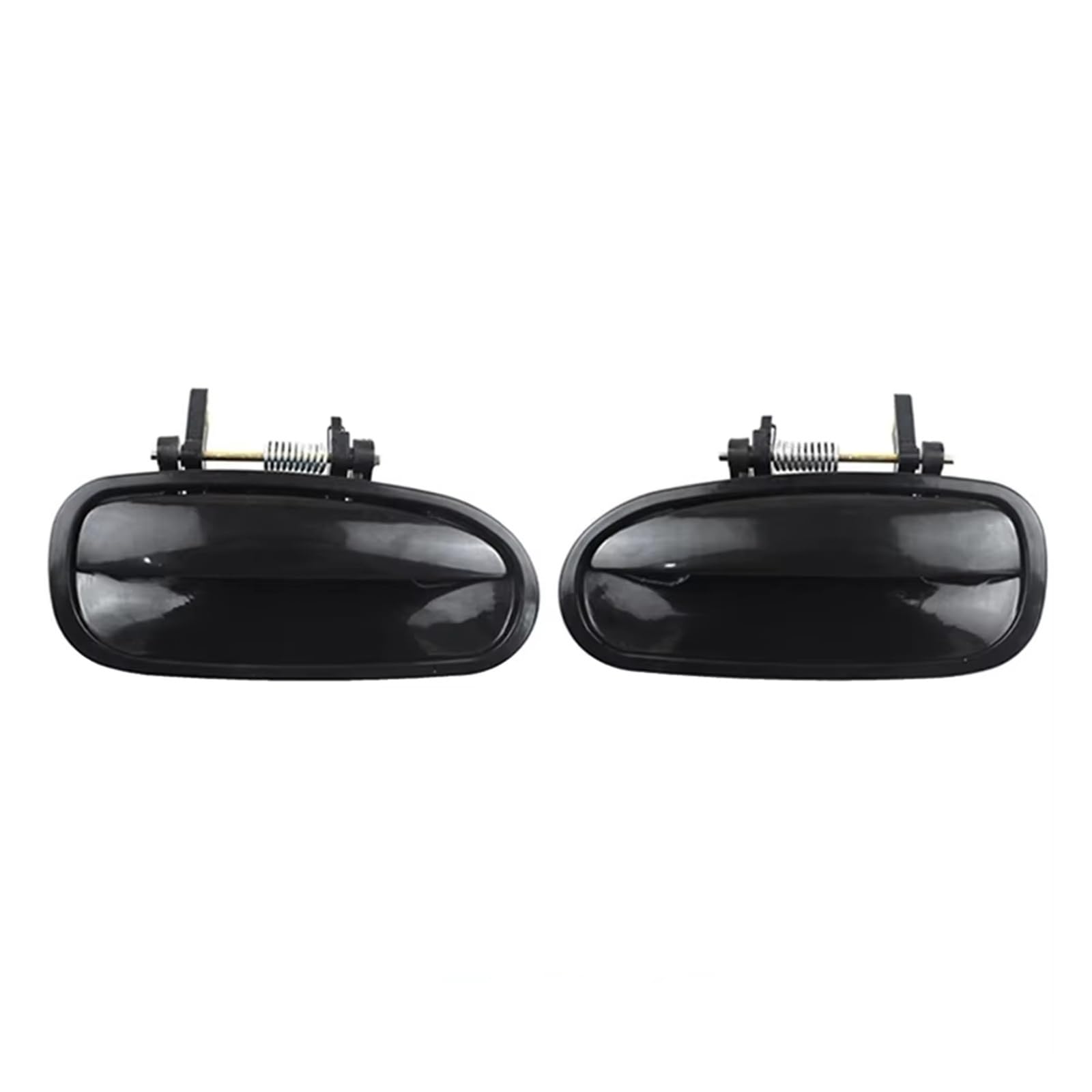 Aphkqost Car Door Handle Outer for Civic for EK3 for Sedan for 4Door 1996 1997 1998 1999 2000 2pcs Car Outside Exterior Door Handle Front Rear 72180S04J01(2PCS Rear Door)