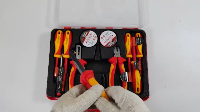 Set de Herramientas Aisladas para Electricista 11 Piezas miniatura 4