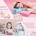 PinkSheep Jewel Rings for Kids 24pc Adjustable No duplication Girl Pretend Play and Dress Up Rings