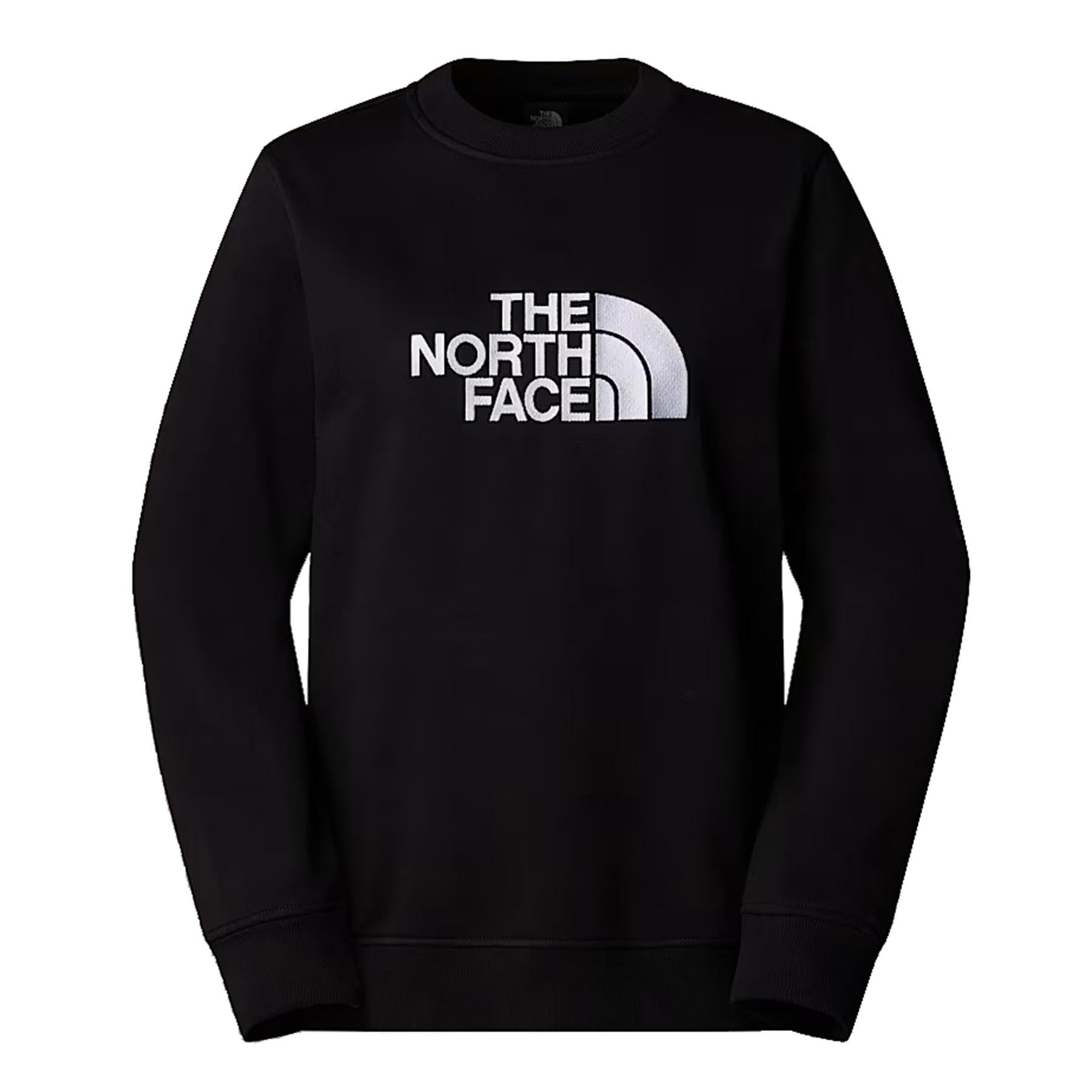 The North Face Women's Drew Peak Crew Sweatshirt, Tnf Black, XXL