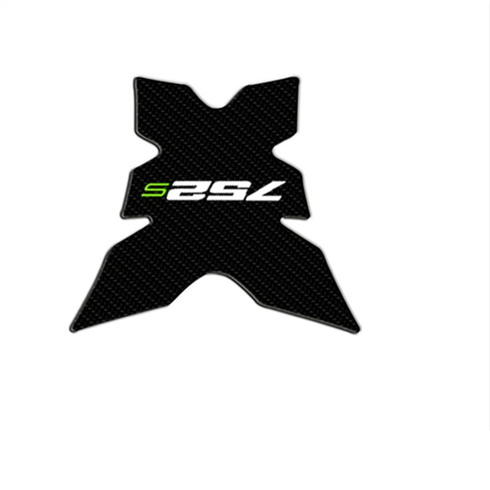 Protezione adesiva Moto Rilievo Del Carro Armato Carburante Della Protezione Decalcomania Caso In Fibra Di Carbonio Per Benelli 752 S(Black 7)