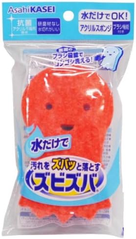 AsahiKASEI Zubizuba acrylic sponge with brush function