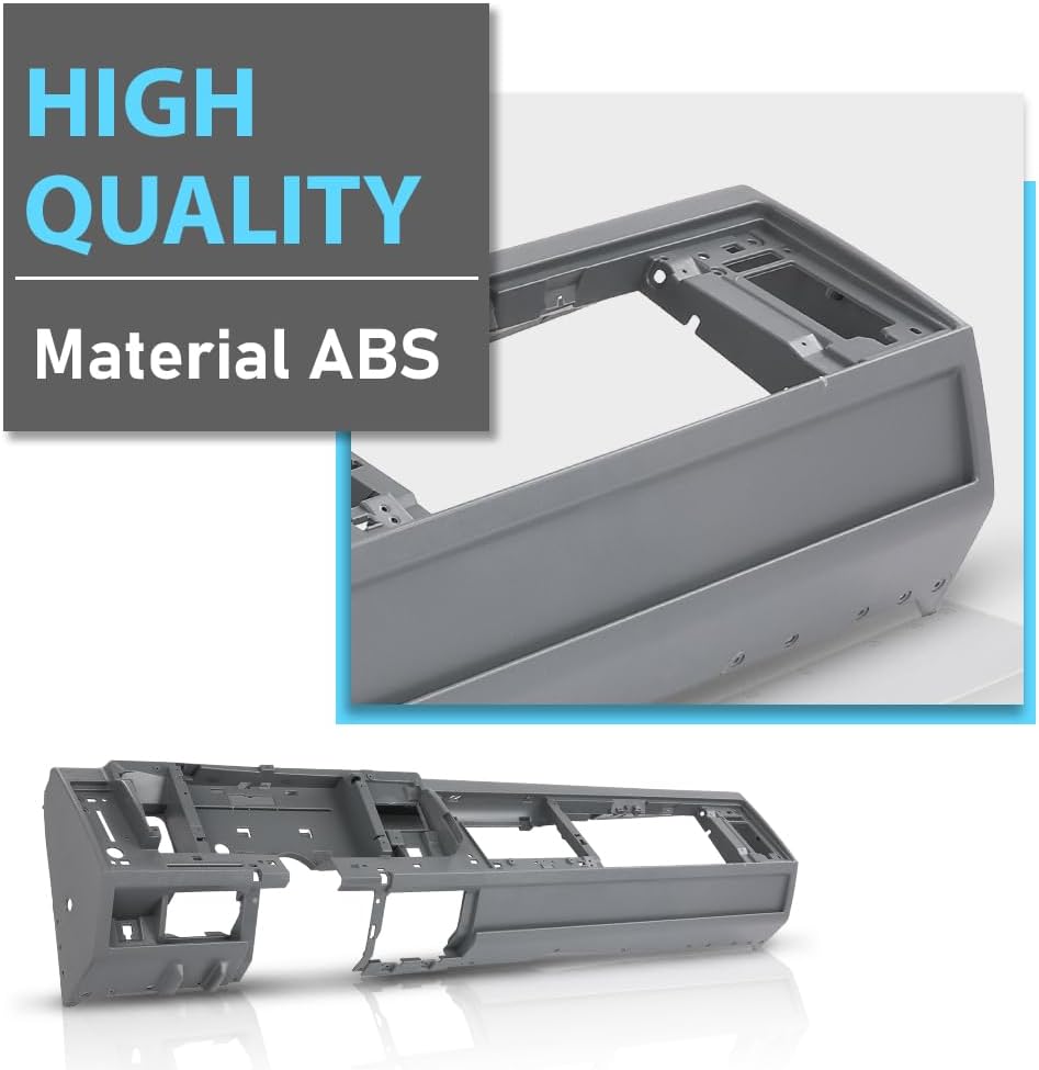 Dashboard Dash Core Compatible with 1988-1994 Chevy & GMC Truck,Fit Chevy Blazer/GMC Yukon, Suburban 1992-1994 Gray