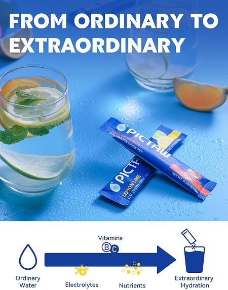 Electrolytes Powder Packets Hydration Packet, Liquid Daily IV Hydrate Packets for Dehydration Relief and Rehydration Portable, Instant Electrolyte Drink Mix NonGMO 10.58oz 300g (Variety 30 Packets ) - Image 7