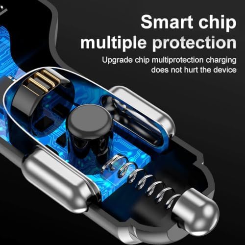 Prime Guardz 60W USB C Car Charger, Dual Port PD 3.0 Fast Charging Adapter, USB-C Power Delivery Car Charger — view 4