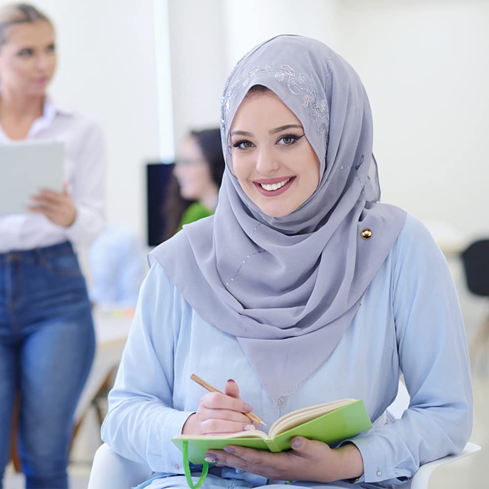 Hyakoz 6 Paia Spille Magnetiche Per Hijab - Rotonde, Senza Fori, Eleganti - Foto 7