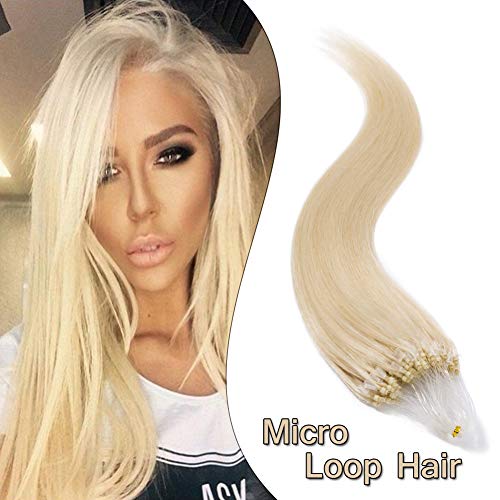 18inch #60 MICRO LOOP LINK HUMAN HAIR EXTENSIONS
