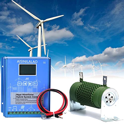 Jiaduofu 6000w Controlador De Carga Mppt Sistema Híbrido Solar Y Eólico Solar, 24v 48v Regulador Automático Generador De Viento Para Uso Doméstico,10000w-24v Jiaduofu 6000w Controlador De Carga Mppt Sistema Híbrido Solar Y Eólico Solar, 24v 48v Regulador Automático Generador De Viento Para Uso Doméstico,10000w-24v