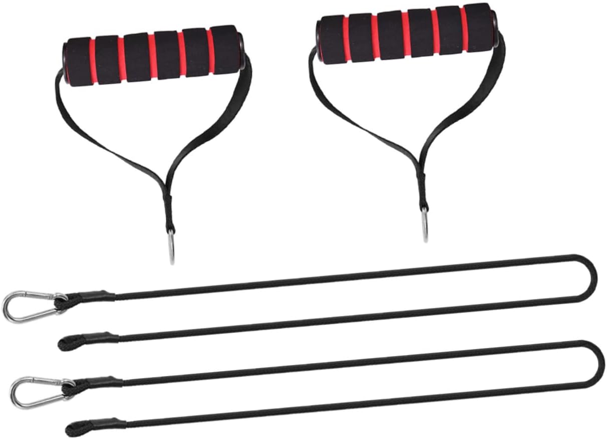 Toyvian Chest Resistance Bands Set High-Strength Shoulder and Back Training Strap Muscle Training Rope for Home Workout Abdominal and Chest Exercises