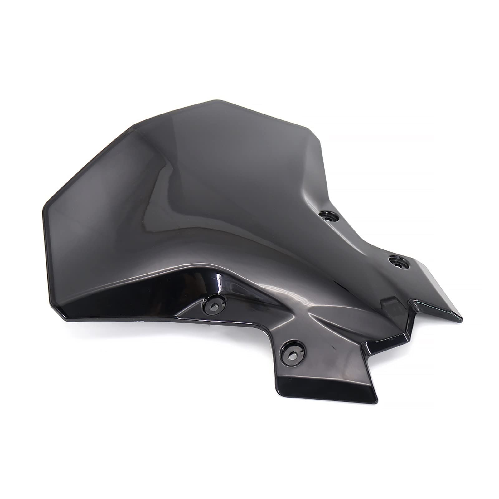 Parabrisas Moto para Kawasaki Z900 Z650 2020-2023, Deflector Deportivo, Visera Accesorio Motocicleta (Color: Negro)
