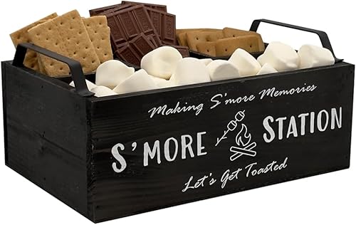 Estación S'Mores, regalos para hoguera, estación de carrito, regalo de Smores, estación de fiesta, kit de película, kit de organización, decoración