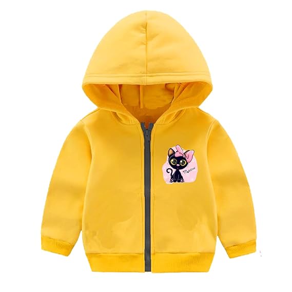 KIDDY STAR Full Sleeve Hoodies & Sweatshirts for Baby Boys and Girls, Pack of 1 BH-035
