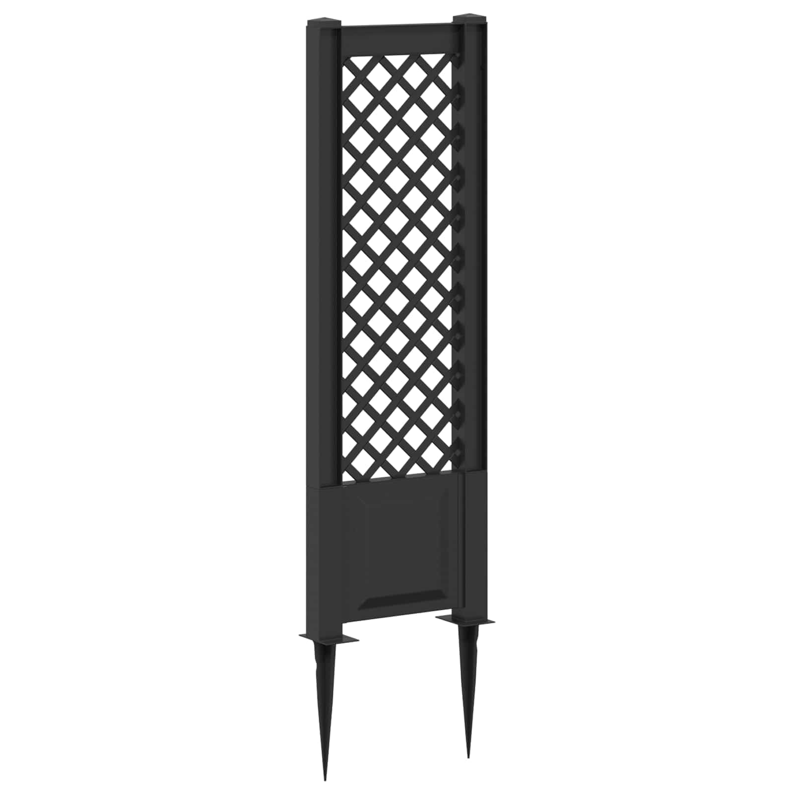 Enrejado con Pica PP Gris Antracita, Soportes para contenedores de residuos, 4.32 kg-42041742