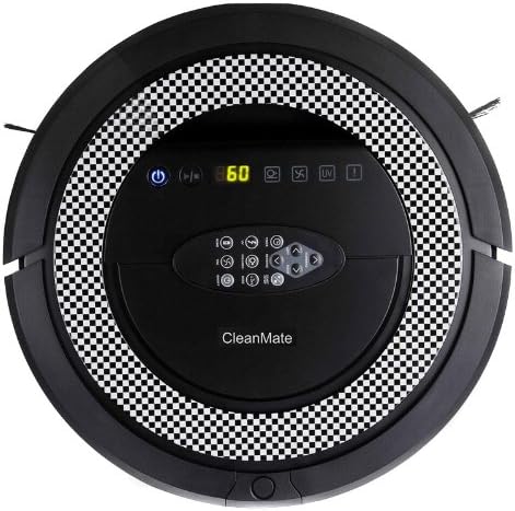 CleanMate QQ5TVSBlack Robotic Vacuum Cleaner