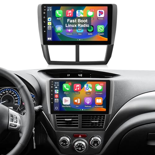 Leadfan Linux Car Radio for Subaru Forester 2008-2012 Impreza WRX 2007-2011