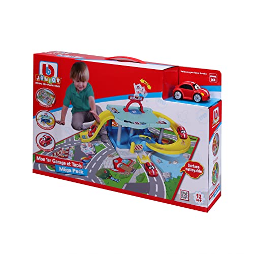 Mon 1er Garage BB Junior avec tapis de jeu : le cadeau d'éveil idéal dès 12 mois